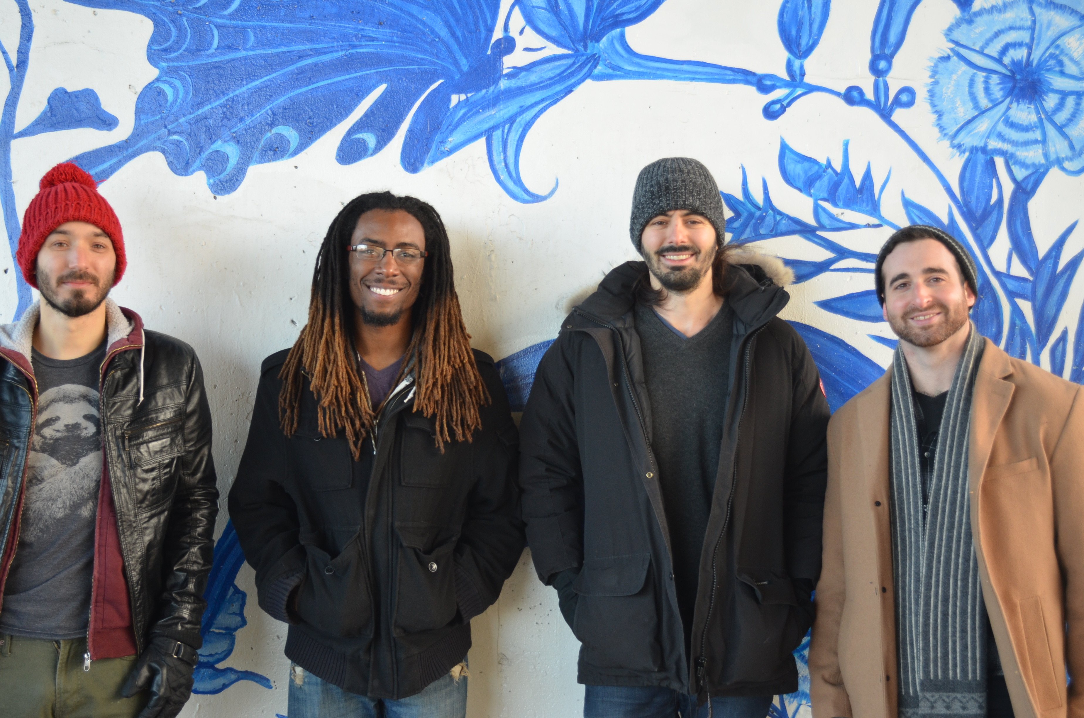 Marbin is Danny Markovitch (saxophone), Everette Benton Jr. (drums), Dani Rabin (guitar), Jon Nadel (bass)